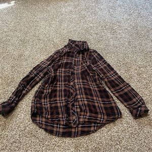 Brown flannel